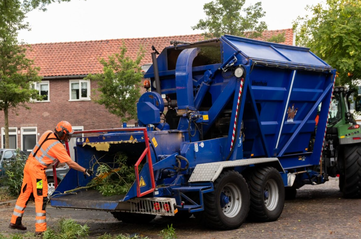 Beeld van afval in Twente